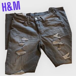 H&M Men’s Skinny Coupe Moulante Denim Jeans